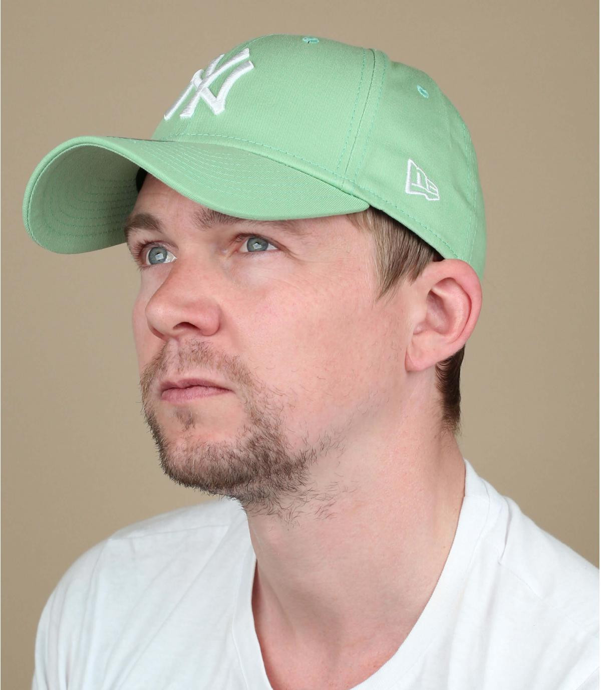 Cap NY grün weiß League Ess 940 NY aqa Cap NY grün weiß League Ess 940 NY aqa